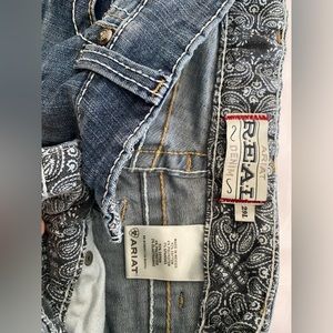 Ariat Real Denim Jeans boot cut size 29 long